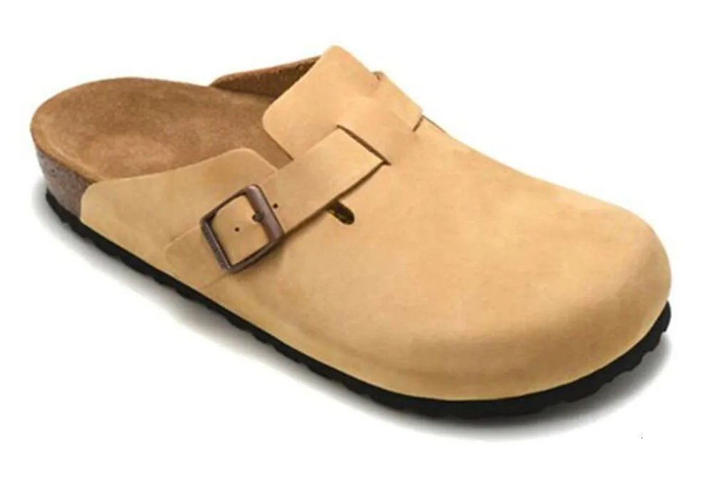 Designer Sandals birks boston clog arizona gizeh men women summer autumn winter slippers Leather felt Sliders Outdoor Indoor Buckle Strap3 soft