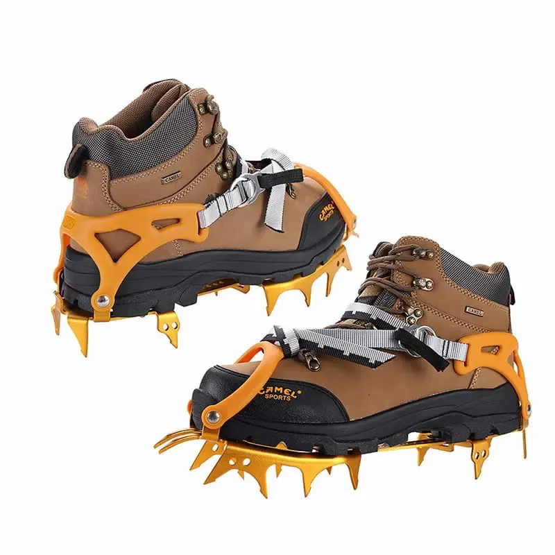 Bergsklättra Crampons BRS-S3 14 tänder Ice Grippers Walking Crampons Ultralight Aluminium Alloy Mountaineering Crampons Equipment 231114