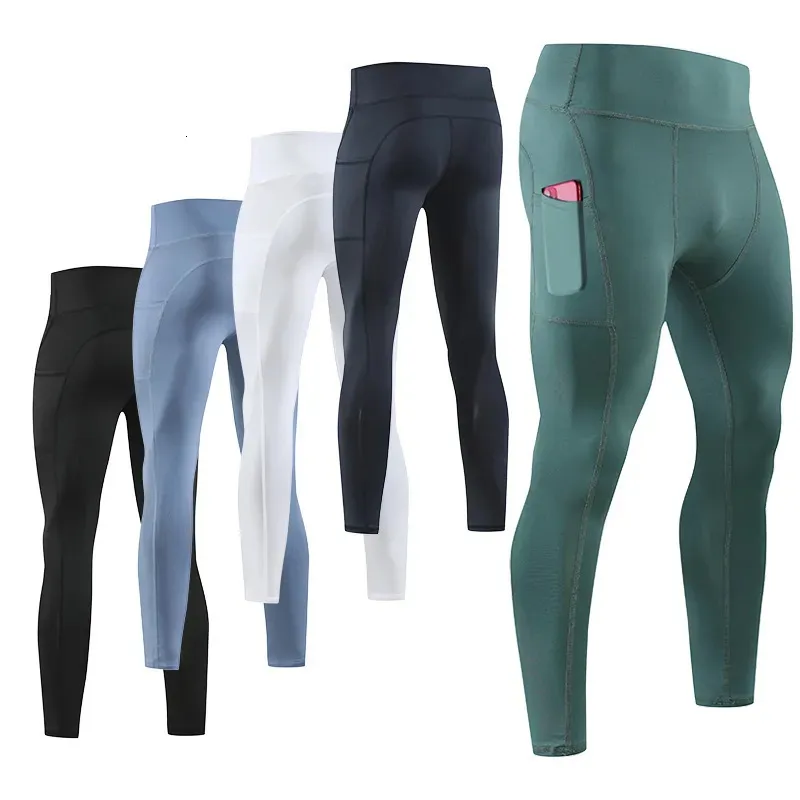 Palestra da yoga palestra uomo fitness che corre pantaloni sportivi atletica leggings stretti joggings pantaloni a compressione magra pantaloni lycra della tuta a secco 231115