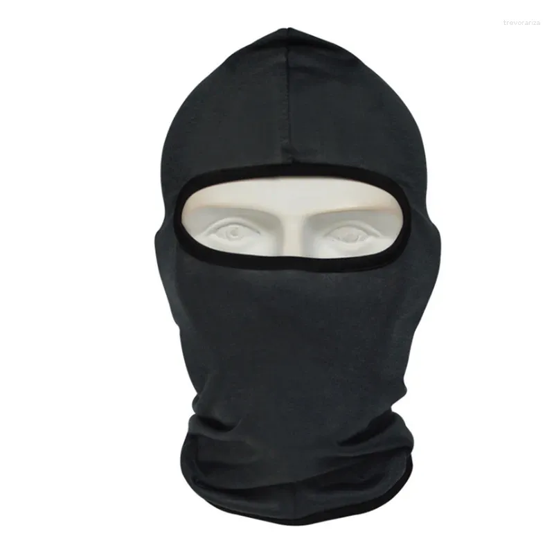 Beretten Anti -vervuiling Fiets Motorfiets Rijden Volledig gezicht Cover Winddicht Ski Koud weer Mond Warmer Snowboard Balaclava Solid Color