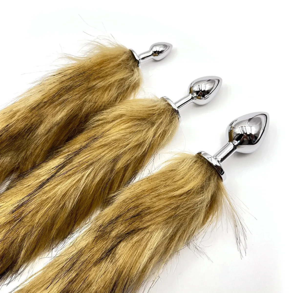 Animal Butt Plugs: 3 Sizes Dog Tail Anal Plug For BDSM Roleplay Adult ...