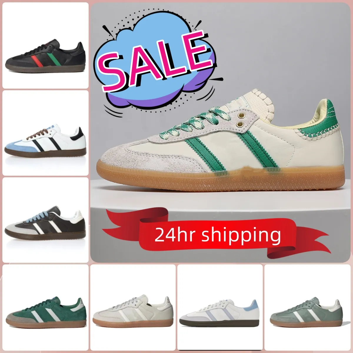 Chaussures de créateurs de luxe Campus 00s Hommes Femmes Campus Sneakers 00s Indoor Suede Low Top Baskets en cuir Pink Glow Vegan White Gum Velvet Entraîneur de sport pour hommes