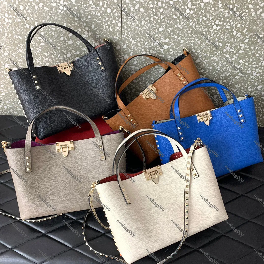 Borsa firmata Borsa tote Borsa da donna Designer da donna Borsa completa con pochette a spalla Cestino per verdure classico e minimalista Borsa da donna leggera e resistente