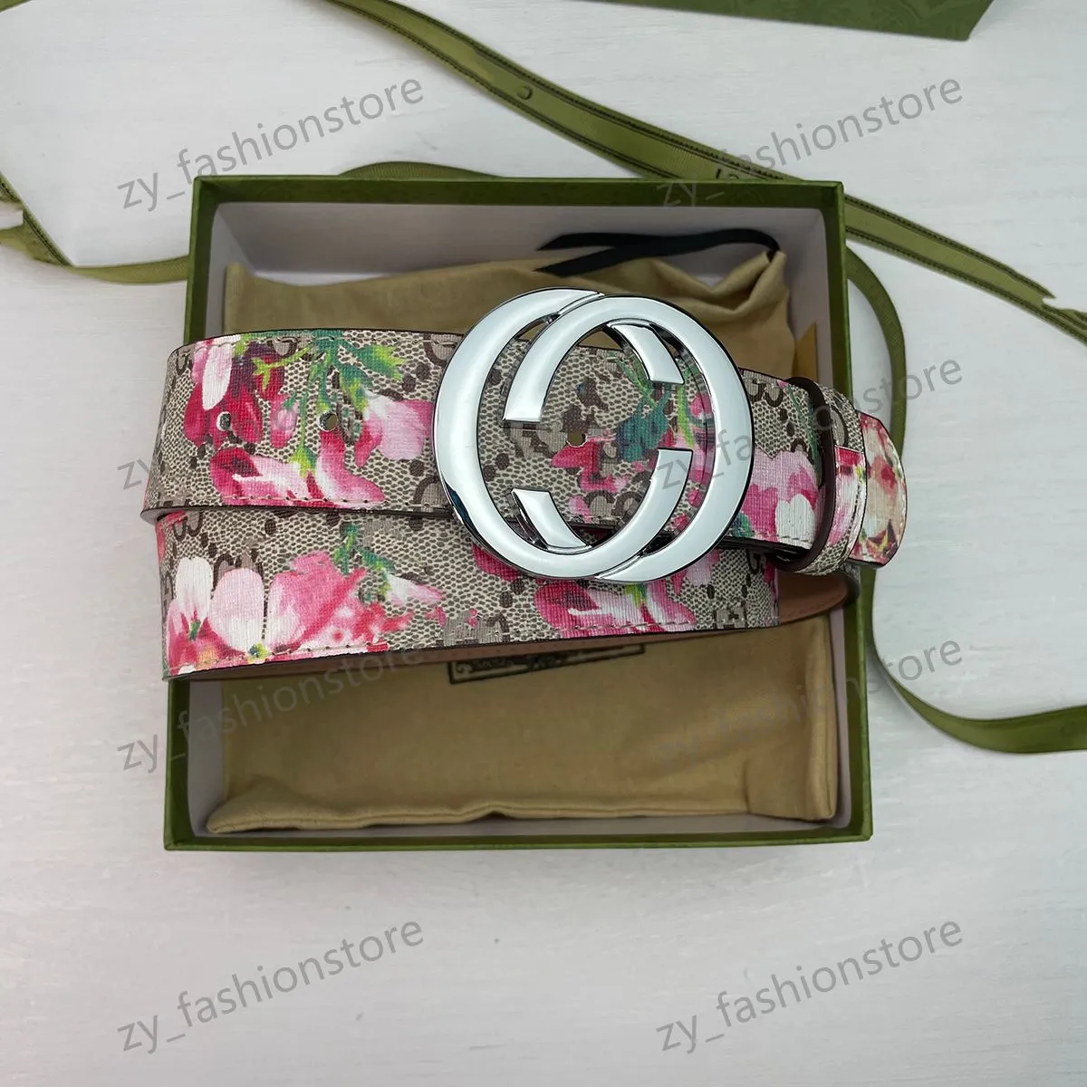 Ceinture En Cuir De Haute Qualite Pour Hommes Et Femmes Ceinture De Mode Decontractee En Couleur De Fleurs 3 0 3 8 Cm Du 14 24 DHgate