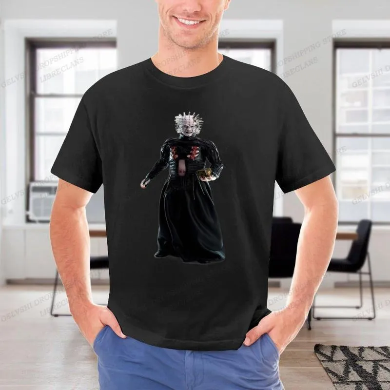 Wholesale Mens Hellraiser Pinhead Johnny Depp T Shirt Fashionable Cotton Tees For Summer Oversized Camiseta Hombre From Ziweilin 13.14 DHgate.Com