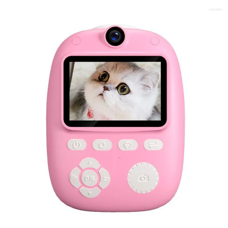 Appareils photo numériques 2 pouces IPS enfants caméra imprimable enfants thermique enfants jouets éducatifs cadeaux vidéo instantané Lore22