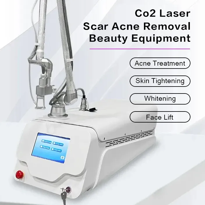 Portable 10600nm CO2 Laser Skin Spot Acne Wrinkle Scar Repairing Vaginal Tightening Medical Cutting Machine for Resurfacing Skin