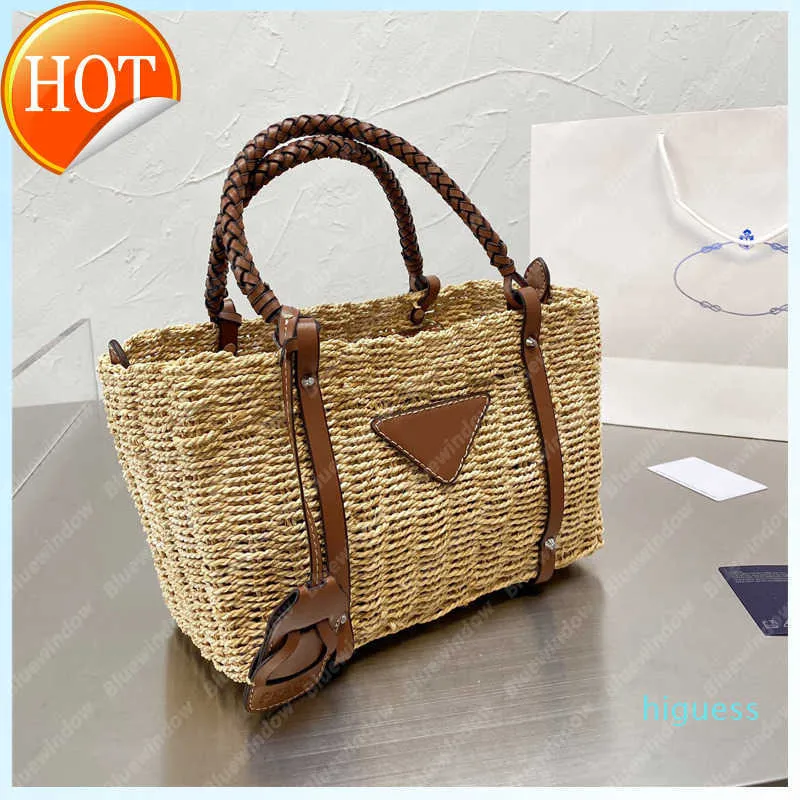 Paglia Alibaba In Borsa 2022 Donna Cestino Borsa A Mano Tote Di Paglia  Borse Da Spiaggia