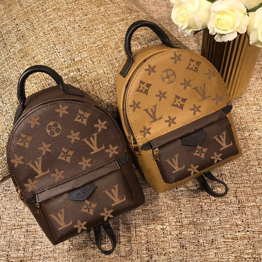 Palm Springs Luxury Designer Mini Backpack Bags Handbag 10A High Quality Purses Designer Woman Handbag Book Schoolbag Women M44873 Dhgate Bags