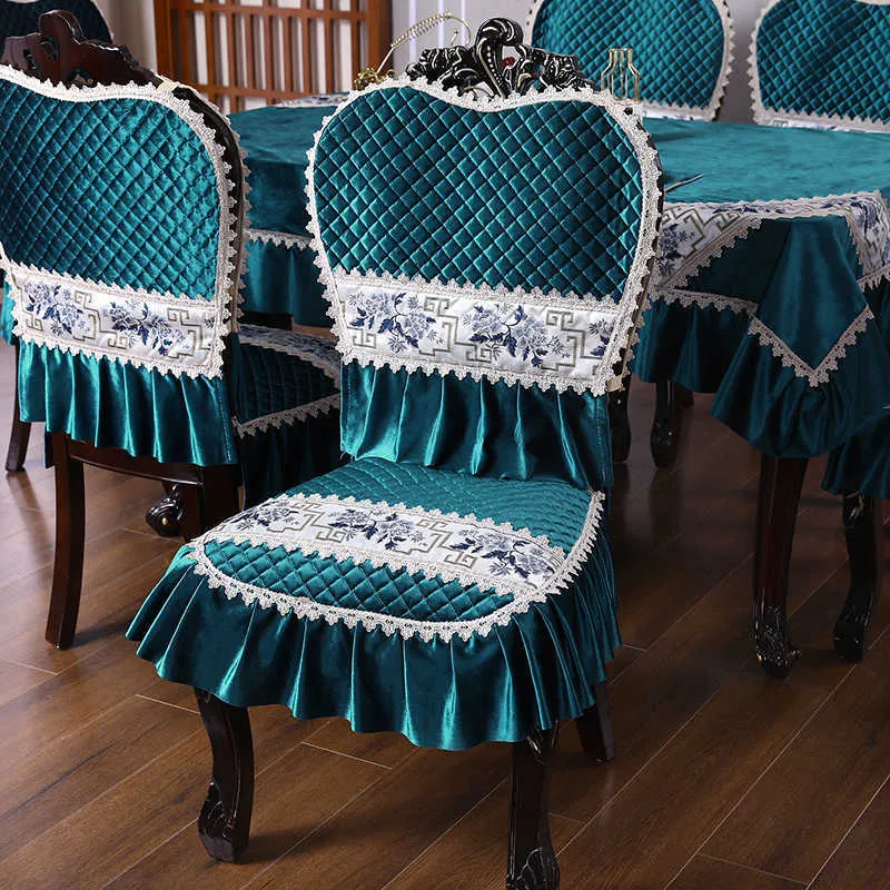 Cloth covered dining deals chairs