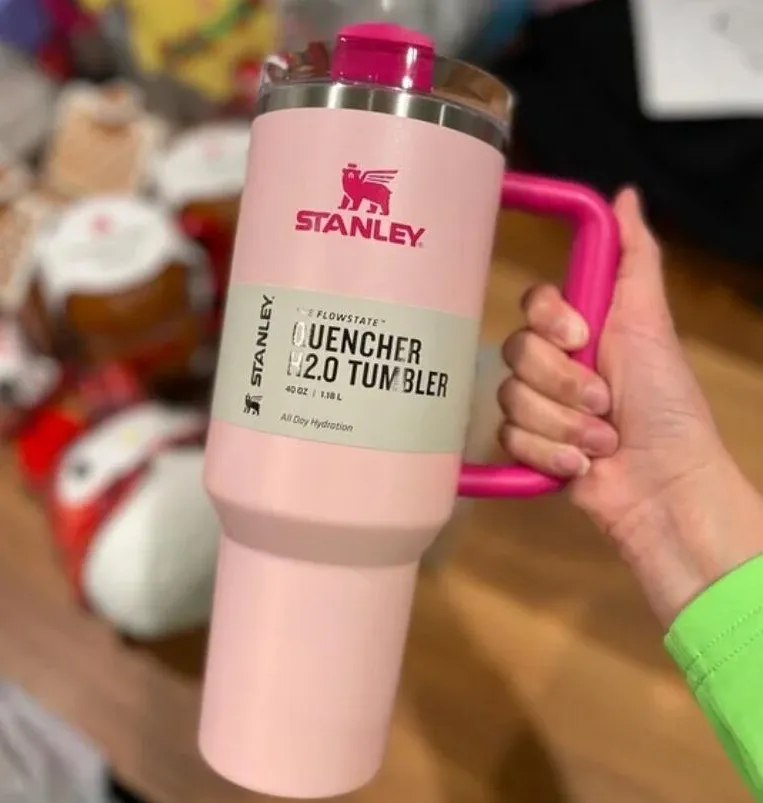 Barbie Pink Dune Quencher H2.0 40oz Rare Starbucks Tumblers With Handle,  Lid, And Straw Insulated Stainless Steel Coffee Termos Tumler For Car, DHL  Shipping, US Stock From Bestdeals, $4.64