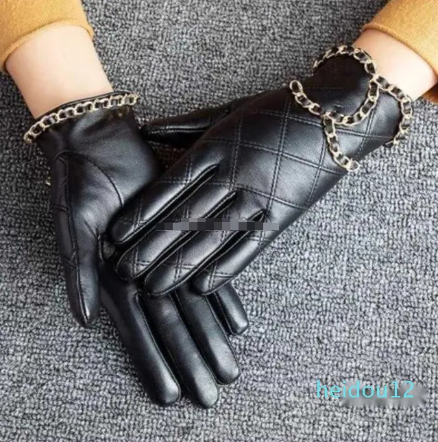 Gants de moto en cuir demi-doigt pour femmes, en peau de mouton, doigts qui fuient, section fine courte pour printemps et automne