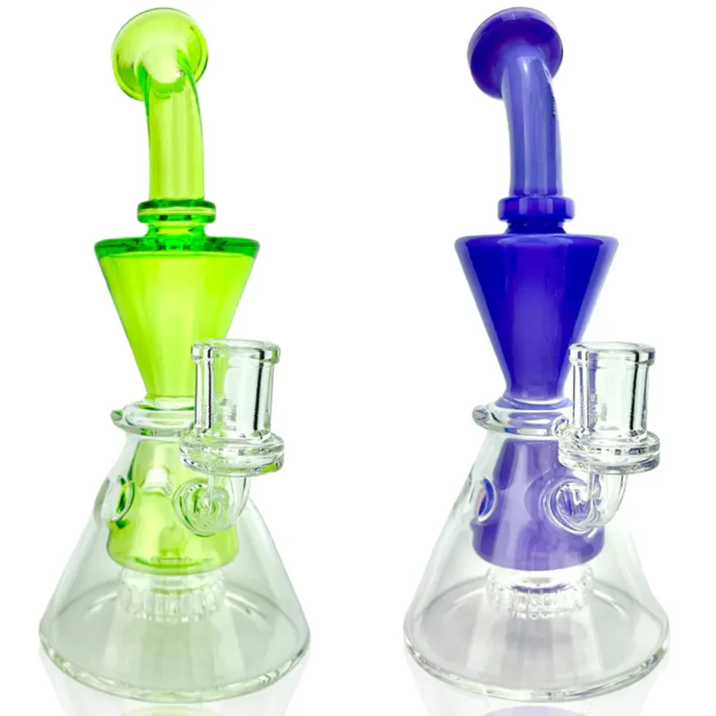 Vintage PREMIUM SWISS CHEESE Glass Bong Water Hookah Smoking Pipes With Bowl Original Glass Factory can put customer logo by DHL UPS CNE
