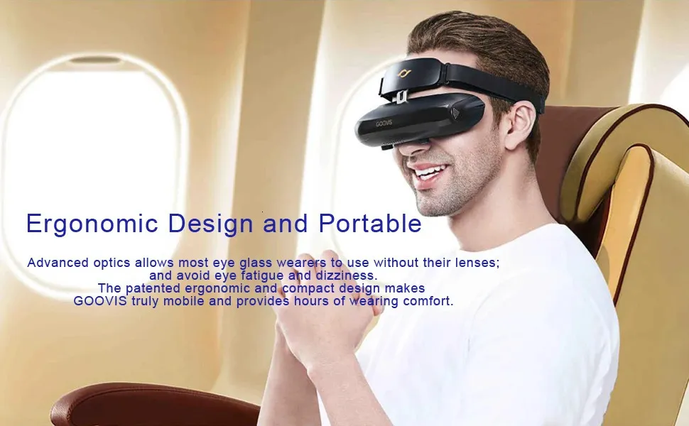 GOOVIS Pro VR Headset Private Mobile 3D Cinema FPV Goggles GOOVIS Pro VR Headset Private Mobile 3D Cinema FPV Goggles