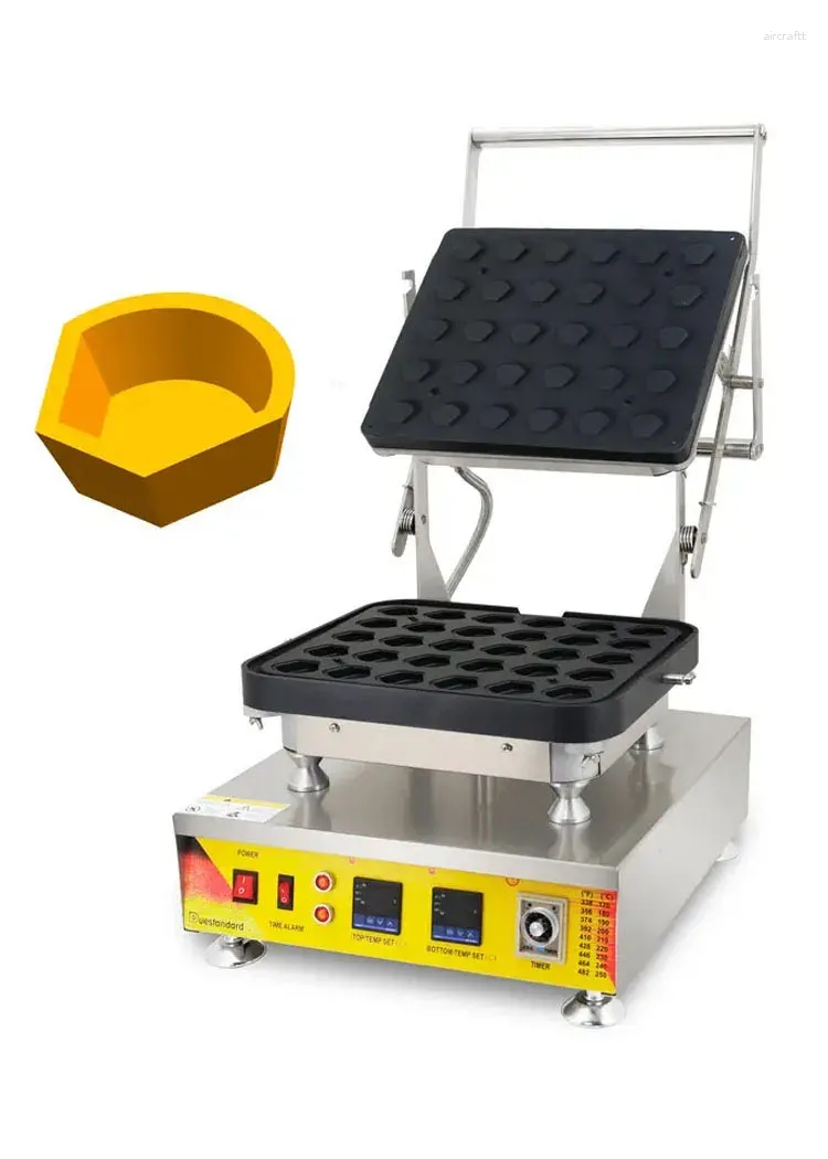 Fabricantes de pão modelo 821 comercial 110V 220V 30 buracos forma de vieira torta de ovo tart shell máquina de queijo