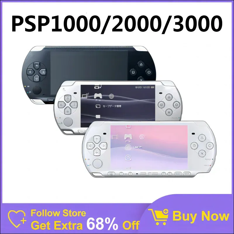 Sony PSP-3000 Console Select Color w/Charger + new battery + random 3 games  
