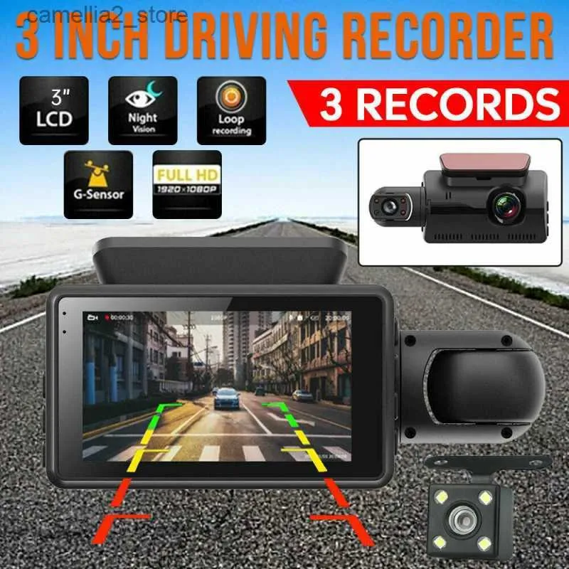 Acheter 4 canaux FHD Dashcam 2K enregistreur de conduite enregistreur vidéo  automatique GPS lumières infrarouges Super Vision nocturne avec objectifs  avant/arrière/gauche/droite