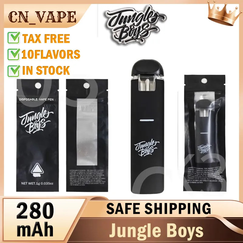 Empty Jungle Boys Disposable Vape Pens 1.0 Gram Vapes Device Thick Oil E Cigarette Bar Pods