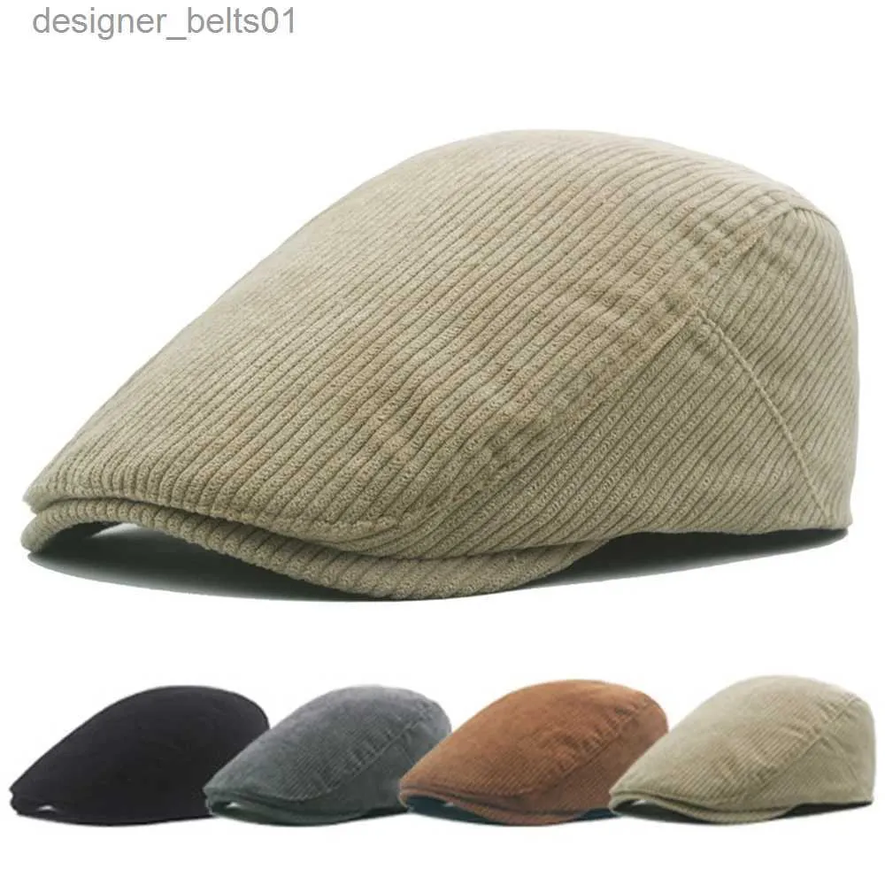 Berety jesienne sznurka beret hat men słoneczne kapelusze stałe kolor berety vintage w stylu newsboy caps płaskie bluszcz casquette regulowana taksówka