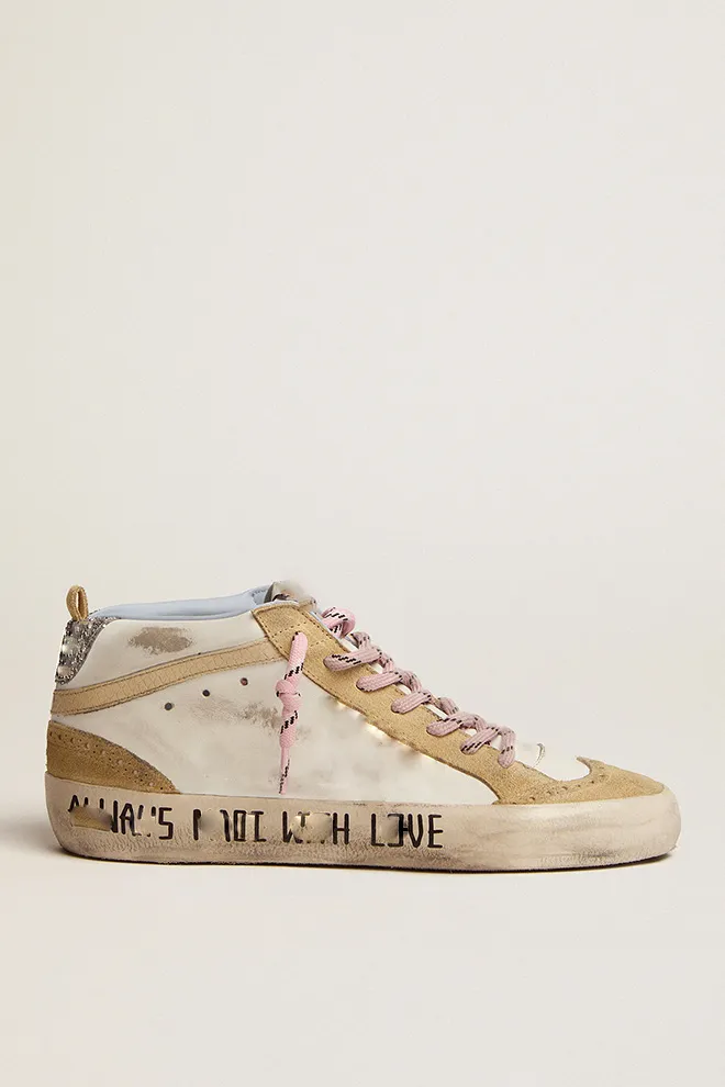 Best Brands Fashionable Designer Sneakers 10A New Release Hightop From Italys In Pinkgold Glitter And White Doold Dirty Kurt Geiger Shoes From Factoryshoes1 30.83 DHgate.Com