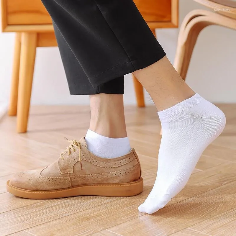 Men's Socks Men's Breathable Cotton Sports High Quality Invisible Low Cut Ankle Sock Men Casual Boat 2pcs