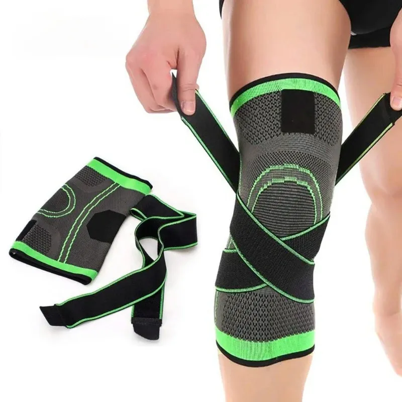 Elbow Knee Pads Sports Compression Kneepad Pressuriserad Elastic Support Fitness Gear för att köra Basketball Protector 231114