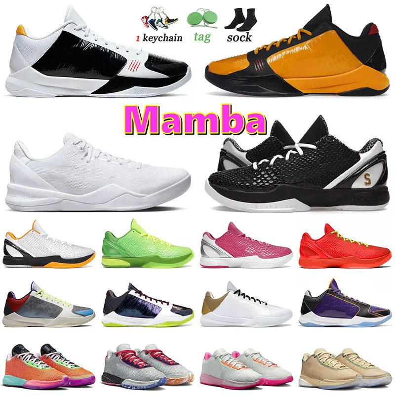 Pro 6 Mamba Basketball Shoes OG Original, Halow, Grinch, Chaos, Time