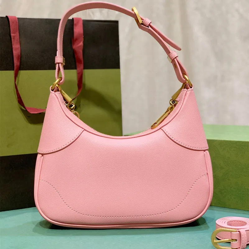 Crescent Shoulder Bag For Women: Reticules Design, Small