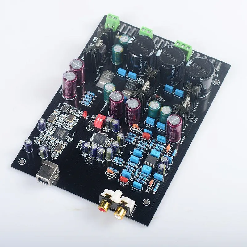 AK4495SEQ + MUSES02 XMOS USB DAC ヘッドホンアンプ