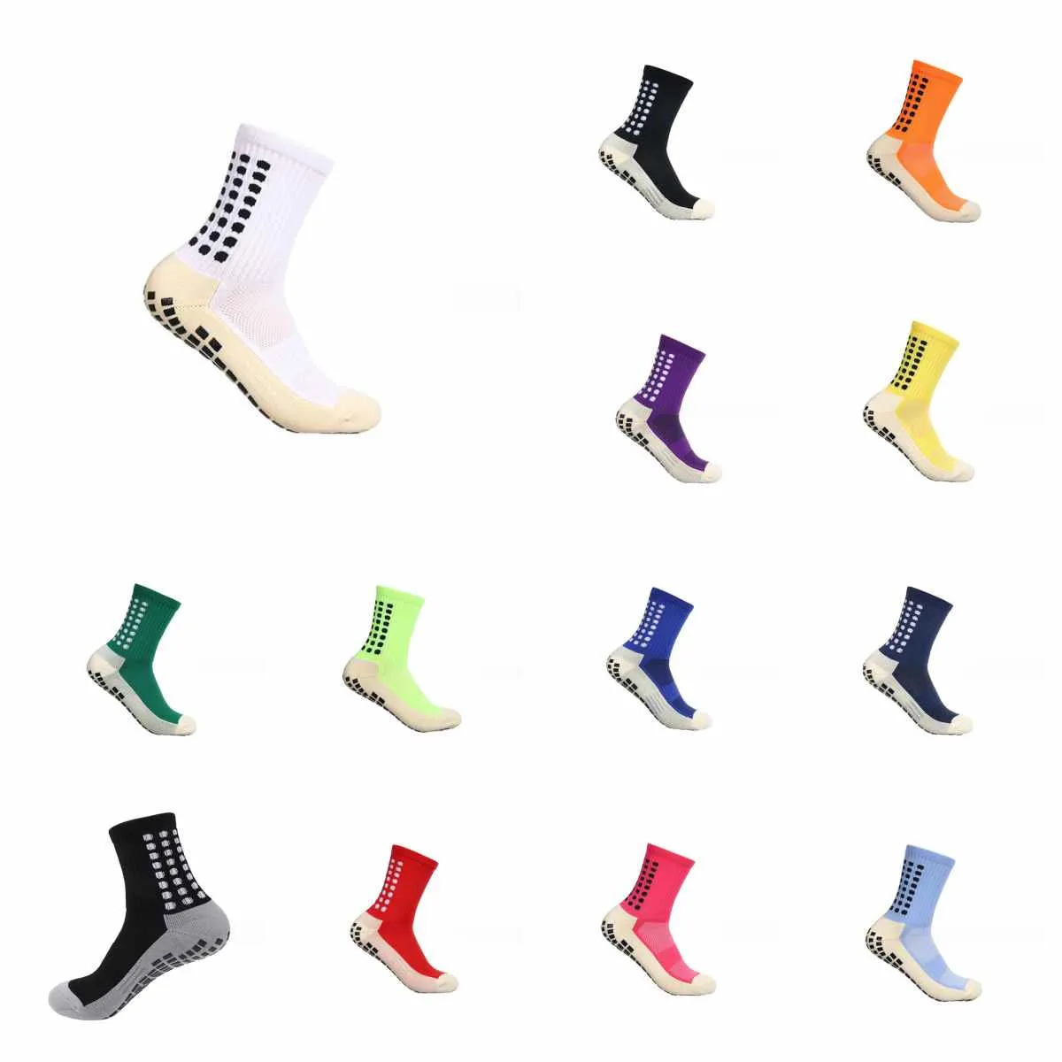 Sportsocken Mix Order Sales Fußball Rutschfeste T-Männer Fußball-Qualitäts-Baumwoll-Calcetines mit Drop-Lieferung im Freien Athletic Outdo Dh1Wv