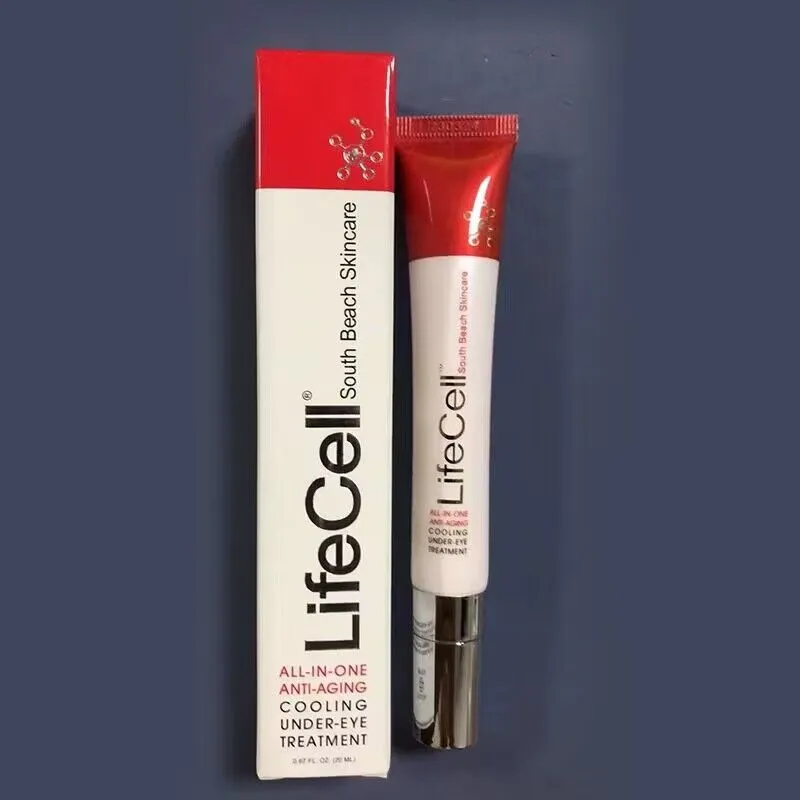 Lifecell Cooling Under Eye Treatment 20 ml Eye CreanLife Cell allt i en hudsträngningsbehandling 75 ml fuktgivande ansiktskräm