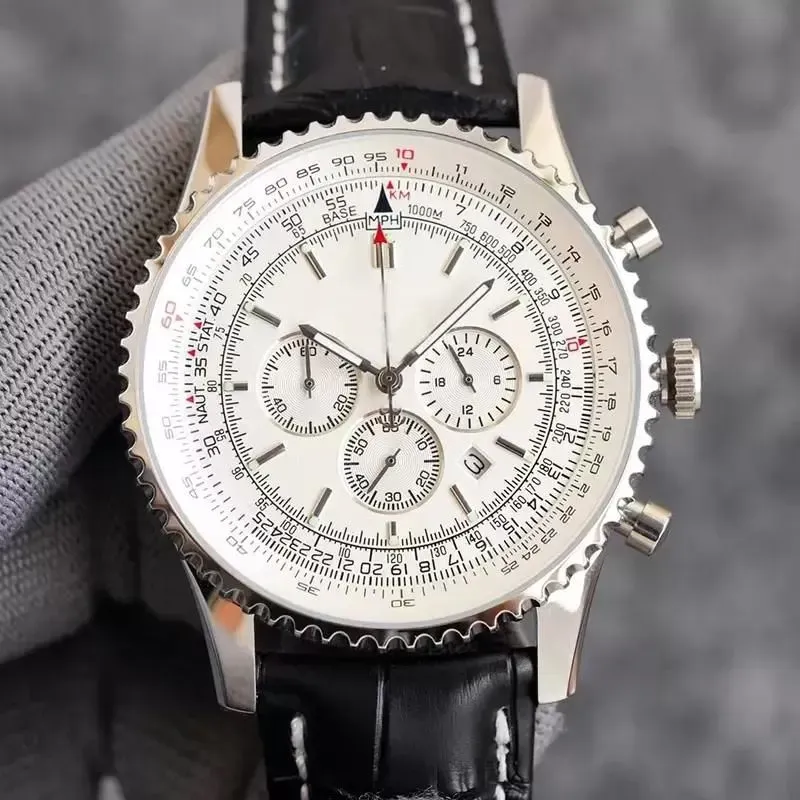 U1 B01 2023 Brietling relógios masculinos de luxo Mecânica designer de relógio automático 46mm cronômetro à prova d'água homem relógio de alta qualidade Atacado Montre de luxe T139