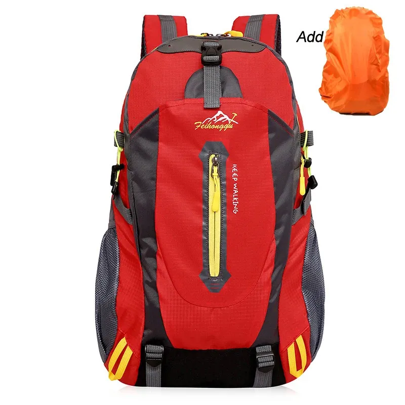 Nylon impermeable mochilas de viaje hombres escalada bolsas de viaje  mochila de senderismo deporte al aire libre bolsa escolar hombre mochila  mujer