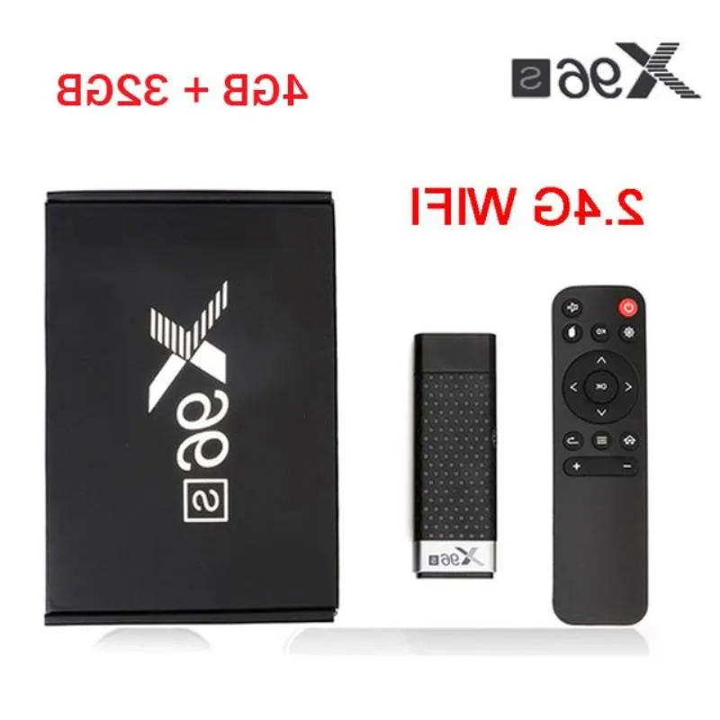 FreeShipping X96S TV Stick Android 90 TV Mini PC DDR4 4GB 32GB AMLOGIC S905Y2 24/5G WIFI Bluetooth 42 SMART TV 4K MEDIA PLAYAR X96 NJQFV