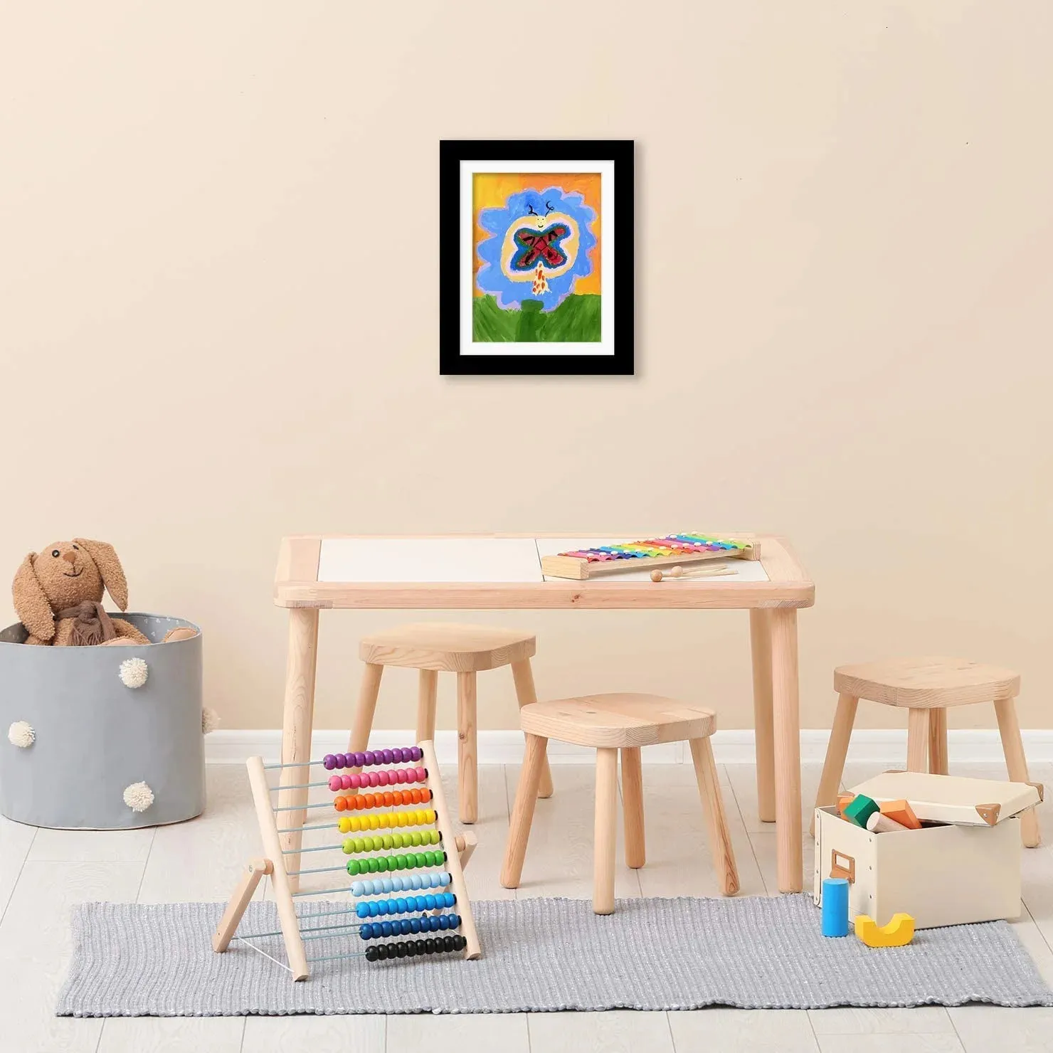 Front Open Childrens Art Officeworks Photo Frames Changeable Frametory For Poster