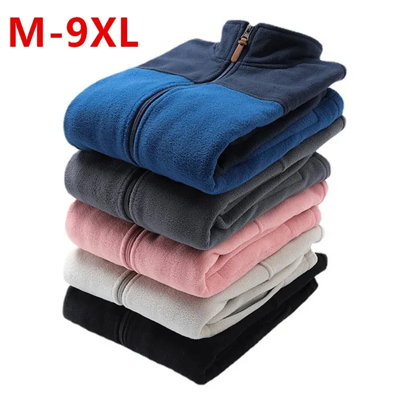 Mens Hoodies Sweatshirts Plus Size Autumn Soft Women Fleece Jacket Coat Men Windbreak Thick Warm Winter Sport Jackets 231114