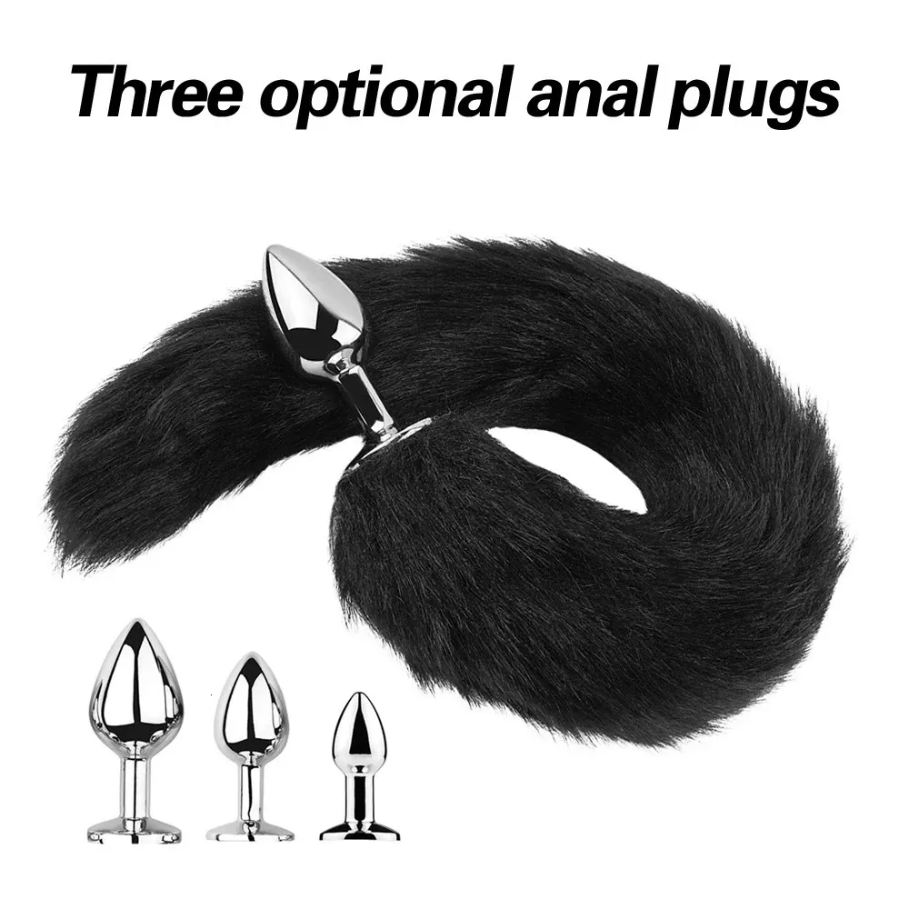 best anal plugs for men Etiger Stainless Steel Fox Tail Anal Plug 3.03 × 1.14 in Metal Anal Sex Toy  Unisex from Dhgate Anal Toys main image 1