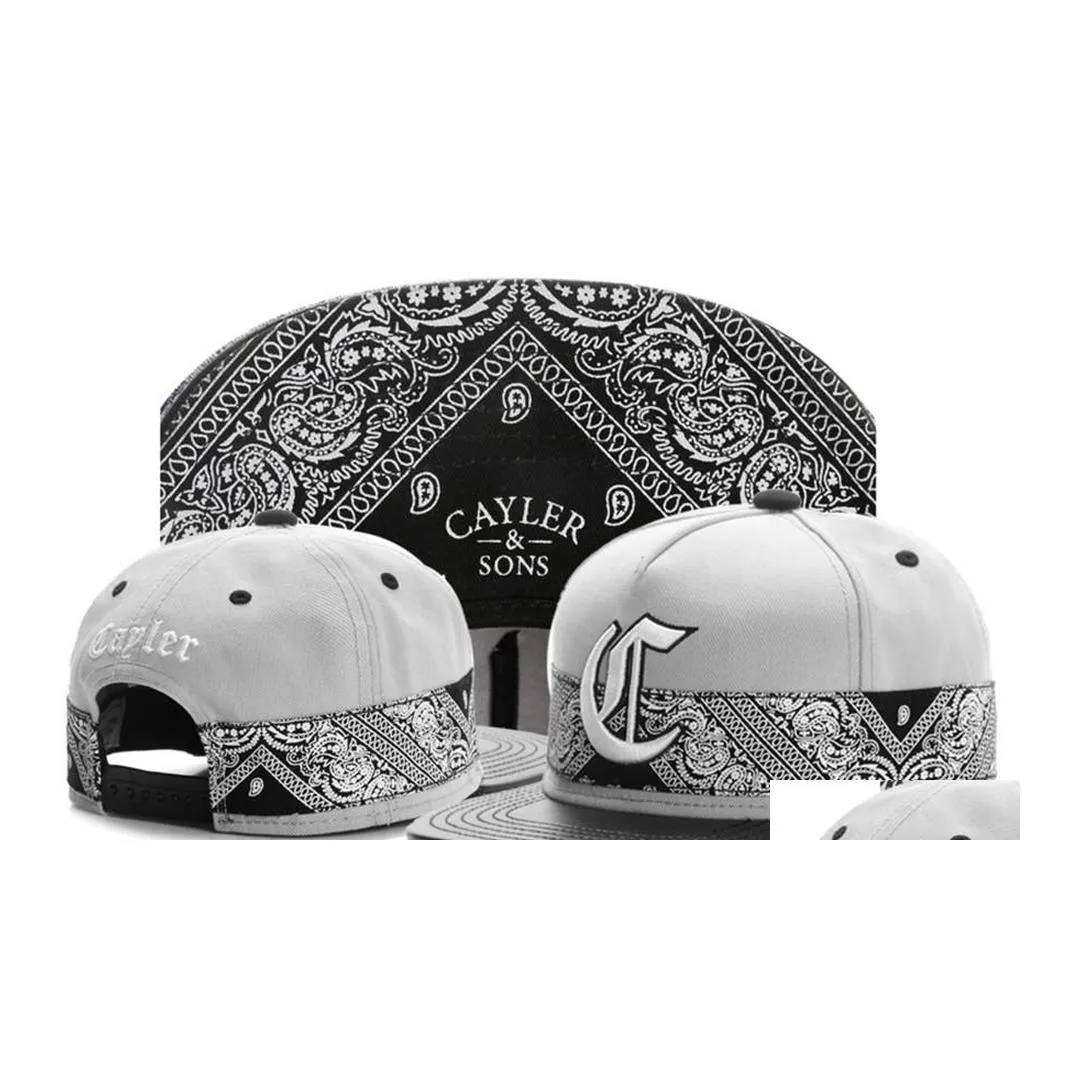 Bonés de bola 2021 Co and Hat Baseball Shark Cayler Sons Snapbacks ajustados Hip Hop Ajustável Drop Delivery Acessórios de moda Chapéus Scar Dh6Pr