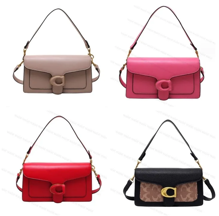 Tasarımcı Coa Ch messenger çanta bayan adam tabby lüks tote çanta deri baget omuz çantası kalite kare crossbody moda satchel hobo moda çanta