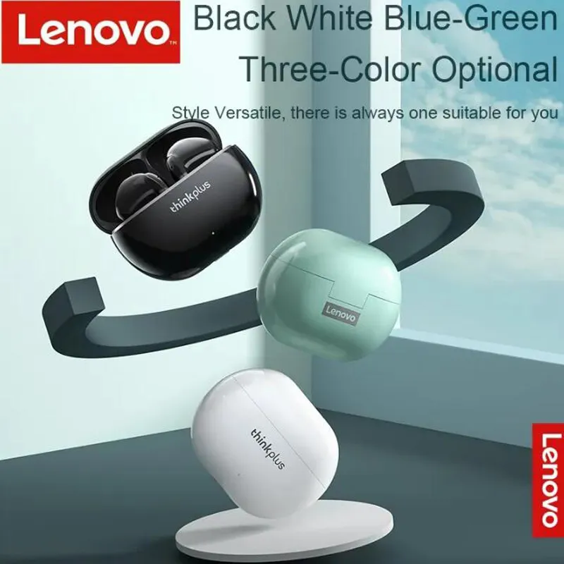 سماعات Lenovo الأصلية XT93 اللاسلكية الأذن الأذن الأذن الأذن الأذن TWS Bluetooth مقاومة للماء مع سماعة الرأس إلغاء ضوضاء MICS