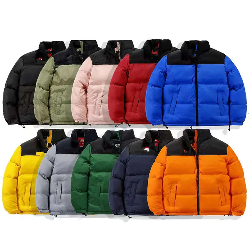 Down Mens Puffer Orienta płaszcze unisex topy haftowe stojak na haft stojak luz luźne mody mody mody zimowe kurtki zimowe