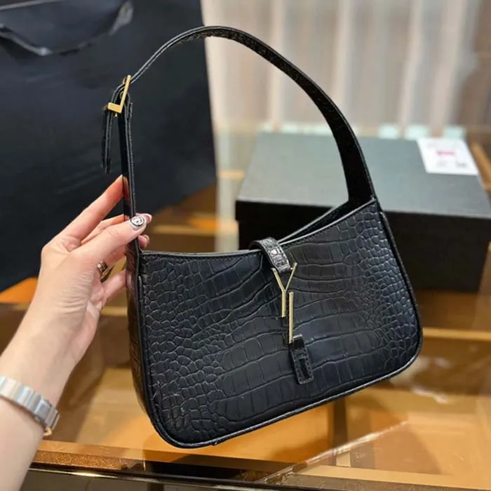 Handbag Designer Womens Underarm Bag Crossbody Bag Mens Handbag Crossbody Bag Shoulder Carrying Handbag Leather Tramp Bag Crocodile Pattern Wallet