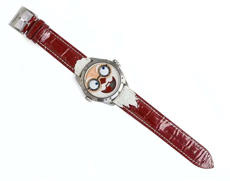 Бутиковые модные часы постоянно меняют клоунское лицо, импортный автоматический механический механизм, корпус 42 мм.