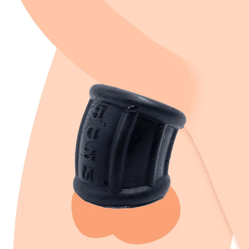 Double Ring Penis Ring For Men Adjustable Silicone Sleeve Bondage_voghion.com