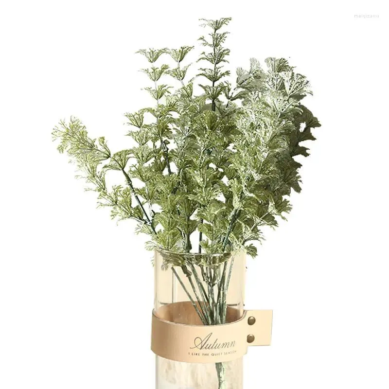 Fleurs décoratives fleur artificielle petite vanille haute qualité brouillard modélisation mariage fête intérieure noël faux artisanat