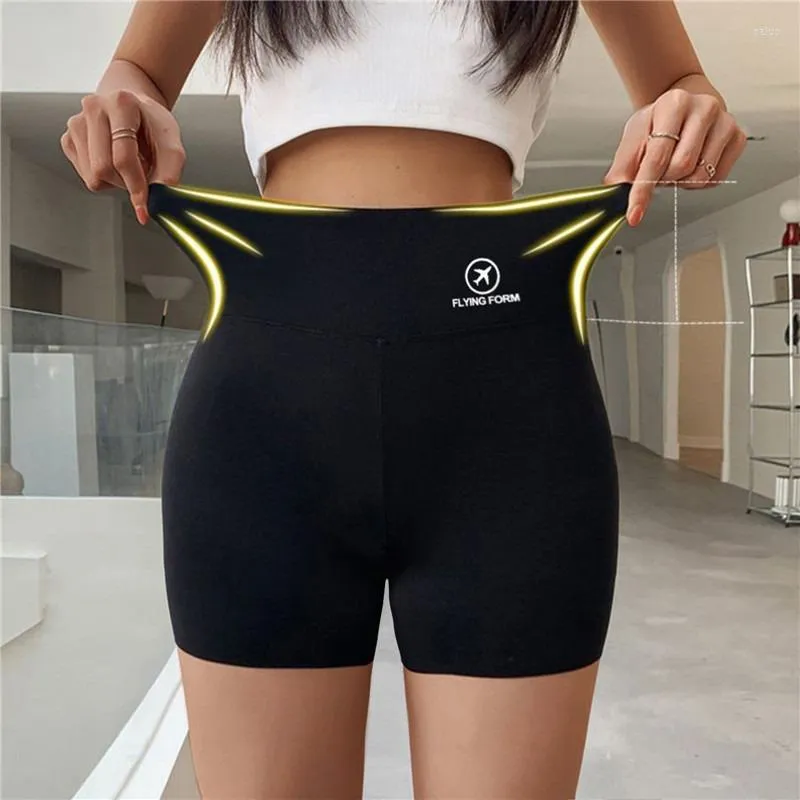 Kvinnors shapers hög midje shorts mode för kvinnor sexig cyklist fitness casual sportkvinna kort atletisk cykling