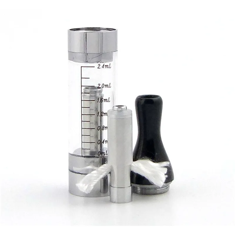 Kanger T2 Tank clearomizer 2.4 ml egotråd utbytbar spole huvudklart