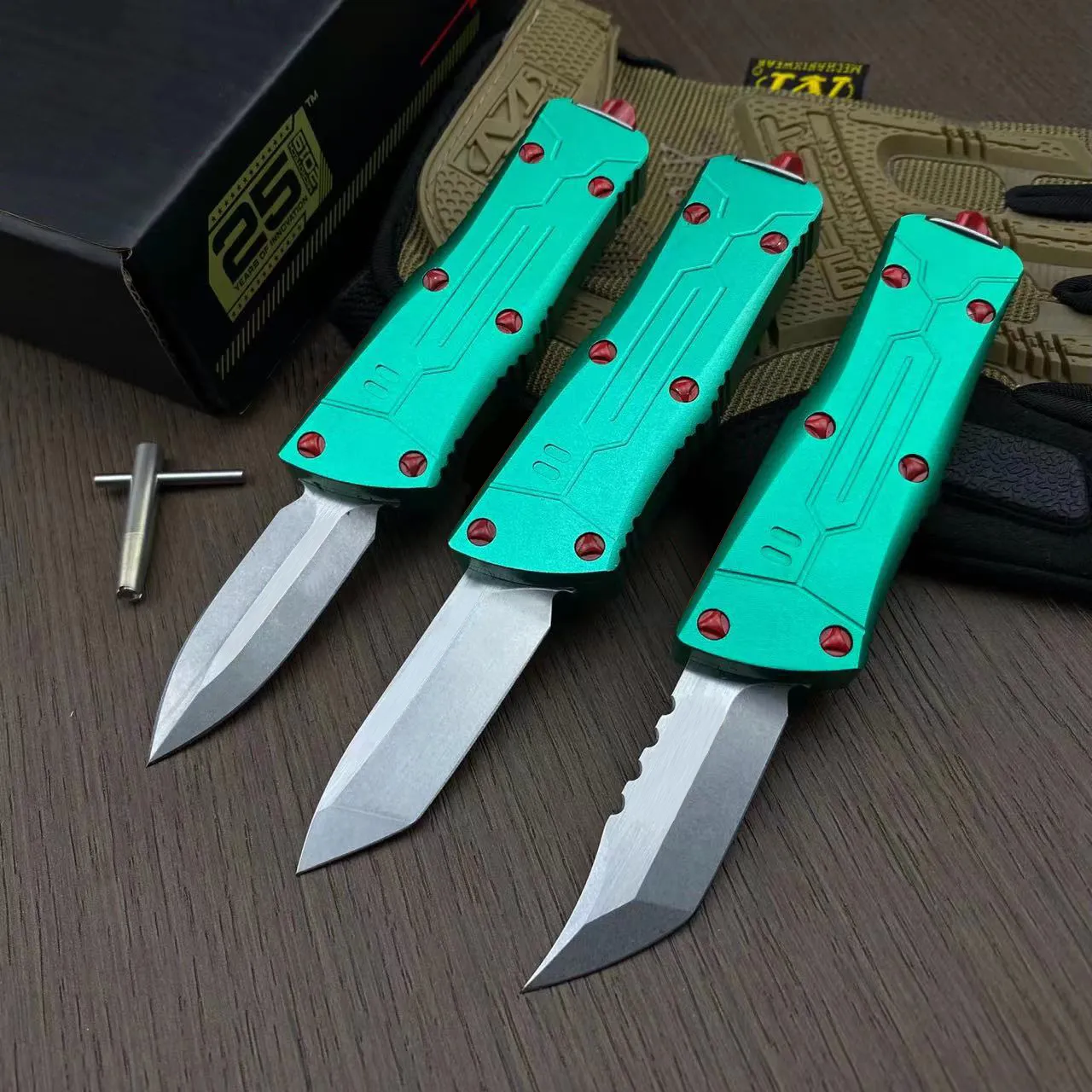 石造りのナイフ、緑の包丁セット ...を￥4,601 | DHgate