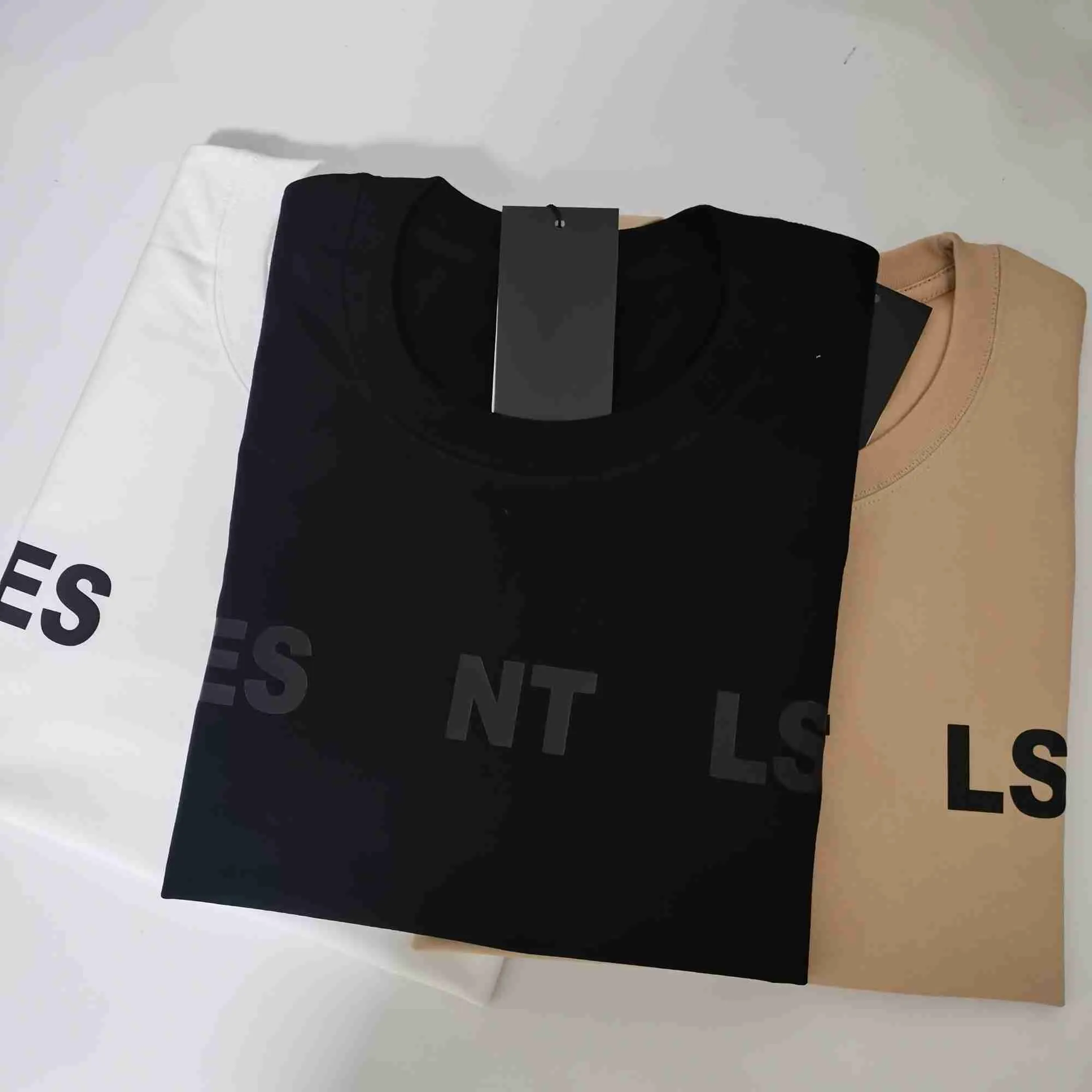 Herren T-Shirts ESS Damen Herren T-Shirt Sommer Designer Tops Luxus Buchstabe 77 T-Shirts aus reiner Baumwolle Kleidung plus Größe 3XL 4XL 5XL
