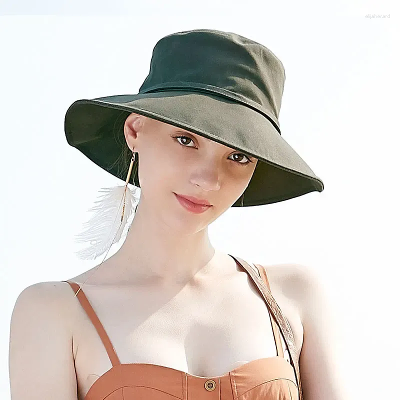 Berets outono feminino quente chapéu de pescador fábrica atacado inverno coreano grande borda moda casual balde versátil